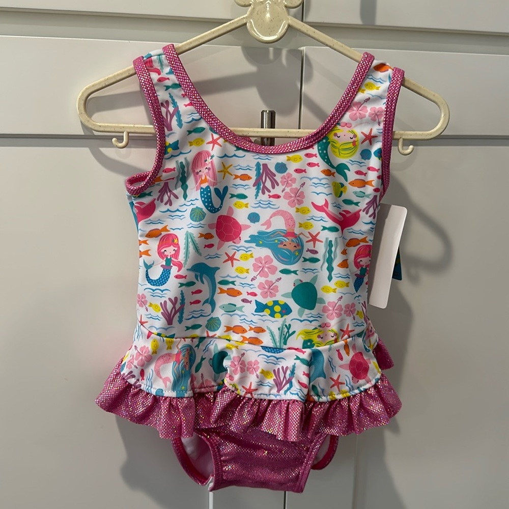 NWT The Original Flap Happy Mermaid Bathing Suit